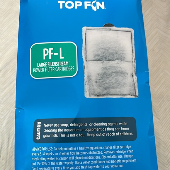 💕 2/$15 Topfin Power Filter Cartridges (12)-NIB - Picture 2 of 5
